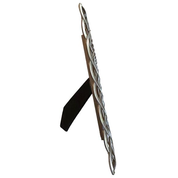 Vintage Fetco Ornate 5x7” Metal Photo Frame – Silver-Tone / Pewter Finish - Picture 6 of 7